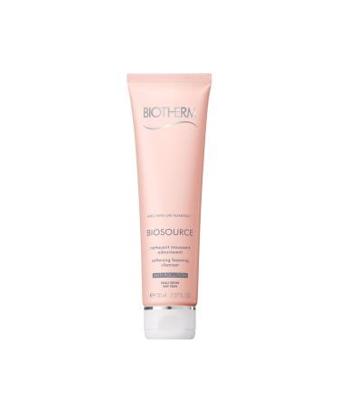 BIOTHERM - Biosource Foaming Facial Cleanser - Dry Skin - Removes Makeup & Softens - 150 ml