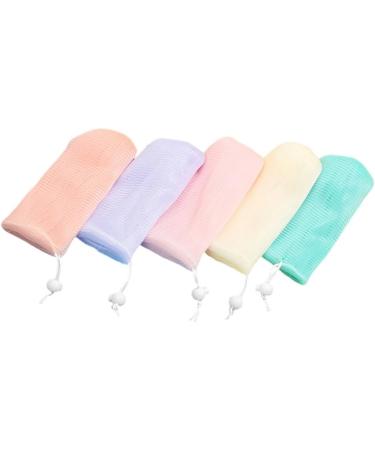 FRCOLOR 10pcs Exfoliating Soap Bubble Mesh Bags | Colored Drawstring Soap Holders & Pouches for Shower & Bath - International Shipping Available - Buy Online on GoSupps.com