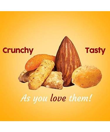 Krispy Kernels | Salty & Spicy Cocktail Mix TEX MEX Premium Quality Mixed Nuts (10 x 60g) - Buy Online on GoSupps.com