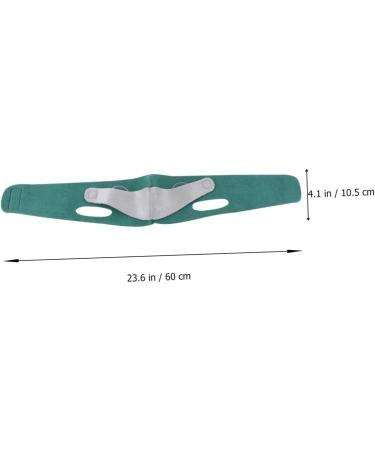 Didiseaon 1pc Thin Belt Aging Women Lift Slimmer Shaper Band Chin Strap Belt Strap Graphene Compact Woman Line Ribbon Stretch 60X10.5X1cm Green - Buy Online on GoSupps.com