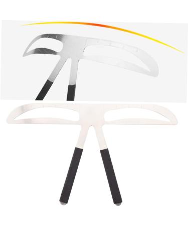 FOMIYES 3pcs Eye Brow Shaping Kit Make up Kit Molds Eyebrow Ruler Stencil Tool Eyebrow Trimming Beauty Card 1 count (Pack of 1) As Shownx3pcs - Buy Online on GoSupps.com