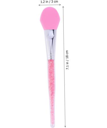Didiseaon 1pc Brush Silicone Makeup Brush Facial Brush Facial Applicator Pink - Buy Online on GoSupps.com