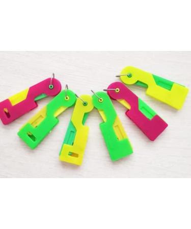 GSLSTGS 5PCS Automatic Sewing Needle Threader for Hand Stitching and Sewing Machines (Color Mixing-5Pcs) - Buy Online on GoSupps.com