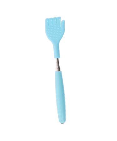 Fomiyes boots for back scratch portable scratching tool back massager back massage device scraped device for back itching portable back scratch body metal gift pp 20.5x4cm blue
