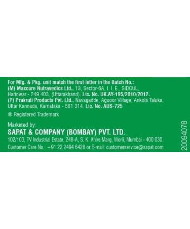 Buy Sapat Ayusas Adulsa Syrup 100ML (Pack of 2) - International Shipping Available | Natural Health Remedy - Buy Online on GoSupps.com