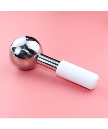 Stainless Steel Ice Wave Ball for Facial Massage - Premium Metal Ice Scoop - 1 Piece - Buy Online on GoSupps.com