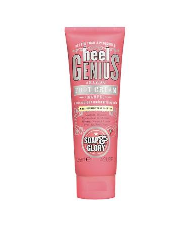 Soap & Glory Heel Genius Amazing Foot Cream 4.2 oz (125 ml) (Pack of 2)