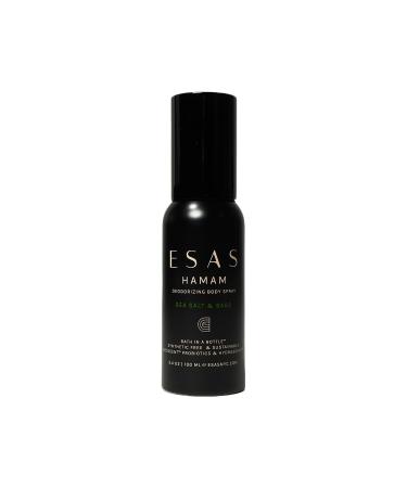 ESAS Hamam Organic Deodorant Body Spray 3.4 oz (Sea Salt & Sage)