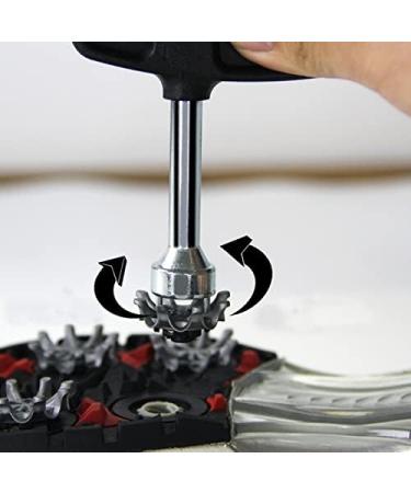 Keenso Golf Shoe Spike Key - Handheld Plastic & Stainless Steel Spikes Remover | Golf Shoes Maintenance Tool - Buy Online on GoSupps.com