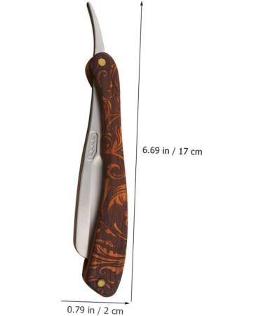 Minkissy Folding Safety Razor for Men - Stainless Steel Hairdresser Knife with Replaceable Blades | Ideal for Home & Professional Use - Buy Online on GoSupps.com