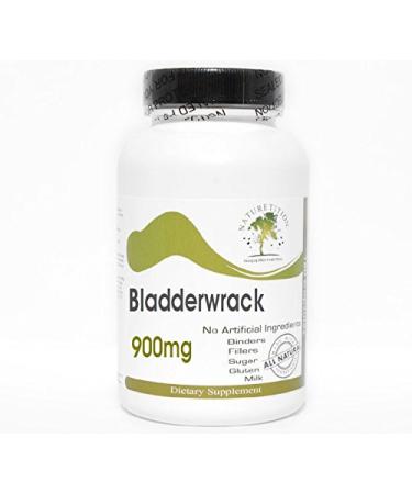 Bladderwrack 900mg 100 Capsules - No Additives Naturetition Supplements