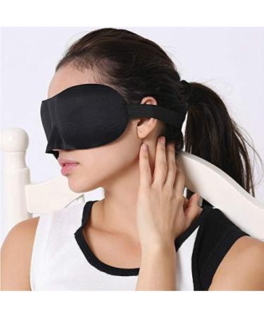 3D Sleep Mask - 3 pcs Sleeping mask with Innovative Domed Shape Design - Contoured Eye Mask for Sleeping for Men Women - Create Total Darkness and No Pressure On Your Eyes - Buy Online on GoSupps.com