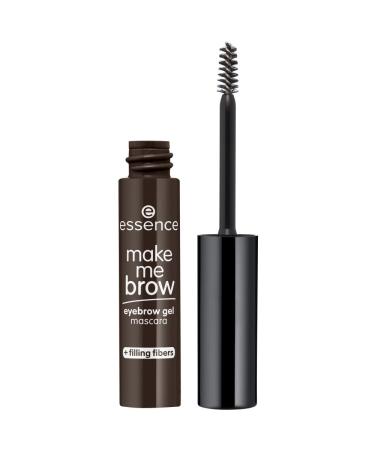 Essence Make Me Brow Eyebrow Gel Mascara No. 06 Ebony - Vegan Microplastic-Free Defined Brows (3.8ml) - Shop Now! - Buy Online on GoSupps.com