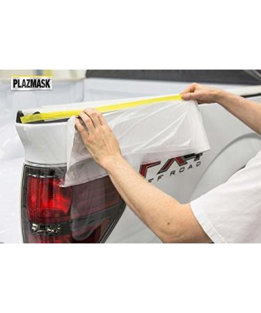 PlazMask Pre-Taped Masking Film  5-Feet X 65-Feet 5-fr x 65-ft - Buy Online on GoSupps.com