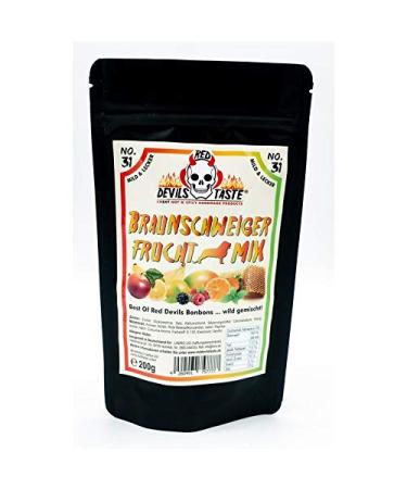 Buy Braunschweiger Fruit Mix Bonbons | Wildly Mixed & Not Spicy | Red Devils Taste - International Shipping Available - Buy Online on GoSupps.com