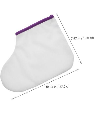 minkissy 1 Pair Wax Warming Cover Paraffin Bags Wax Bags Paraffin Wax Skin Cover Wax Cover Foot Wrapping Cover Paraffin Wax Heated Booties Paraffin Bath Booties Polyester Beauty Wax Spa - Buy Online on GoSupps.com