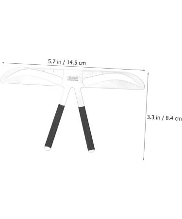 Mikinona Makeup Gadgets Embroidery Eyebrow Ruler Girl Eyebrow Marks Number Numbers Stickers - Buy Online on GoSupps.com