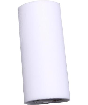 STOBOK 25 Ribbon Decor Wedding Dress Tulle Craft Diy Tutu Craft Wedding Tulle Spool Winter Table Skirt Baby Medium White - Buy Online on GoSupps.com