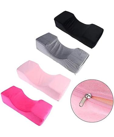 RSSK Lash Pillow Neck Support - Memory Foam Eyelash Extension Pillow with Pocket (Black) - Buy Online on GoSupps.com