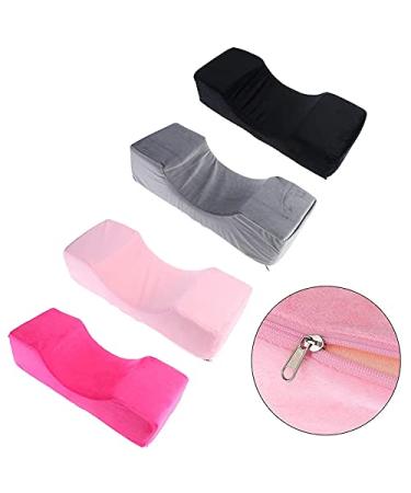 KOO Lash Pillow: Memory Foam Eyelash Extension Neck Support with Pocket - Black - Buy Online on GoSupps.com