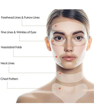 YANGYANGDA Wrinkles Patches Chest Wrinkle Pads Anti-Wrinkle Reusable Silicone Patches Facial Wrinkle Remover Strips Wrinkle Patches for Face Neck and Chest (A) - Buy Online on GoSupps.com