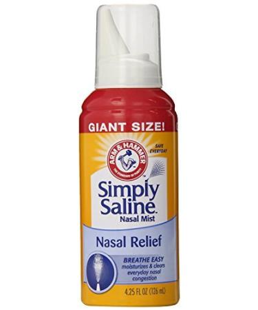 Arm & Hammer Simply Saline Nasal Relief 3 Pk./4.25 Ounce . 12.75 Fl Ounce