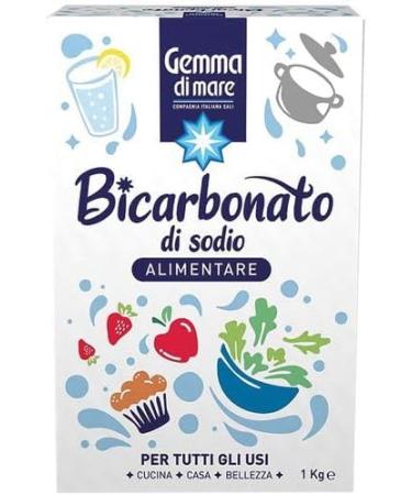 Gemma Di Mare Sodium Bicarbonate Food Grade Sodium Bicarbonate 4 x 1kg + Italian Gourmet Pulp 400g - Buy Online on GoSupps.com