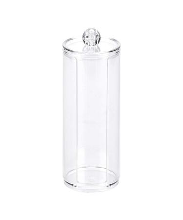 Uxsiya Cotton Pad Dispenser Acrylic Pad Case Cotton Swab Cotton Pad Holder for Home Use Cotton Pad