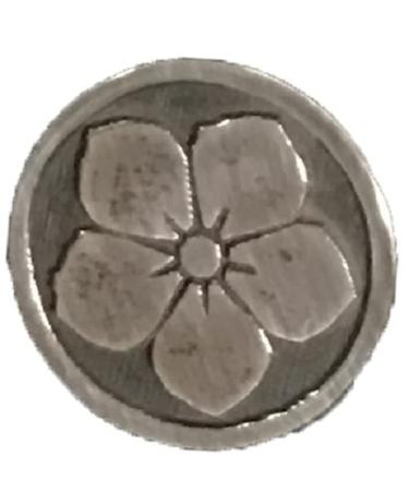 Takemura 5400004 Family Crest Badge No. 13 Maru-ni Kikyo