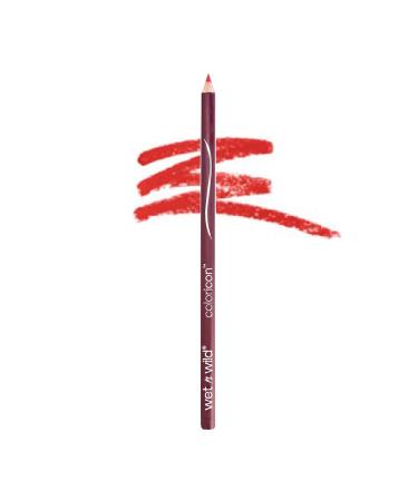 Wet n Wild Color Icon Lipliner Pencil Lip Pencil with Rich Creamy and Anti-Smudge Formula Precise Application Lip Liner with Silky Texture and Full Vibrant Color Berry Red