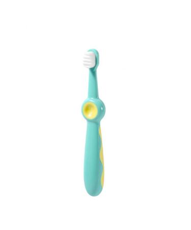 Suicra toothbrush sweets colors toothbrush for toothbrush teeth care for oral cleaning anti-slip handle cute (color: green) green