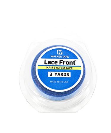 3 Yard 1.27cm Wide Lace Front Support Wig Tape Double Sided Waterproof Super Hold Adhesive for Wig Hair Extension Hair Pieces Lace Wigs Men's Toupee Beards Made in The USA