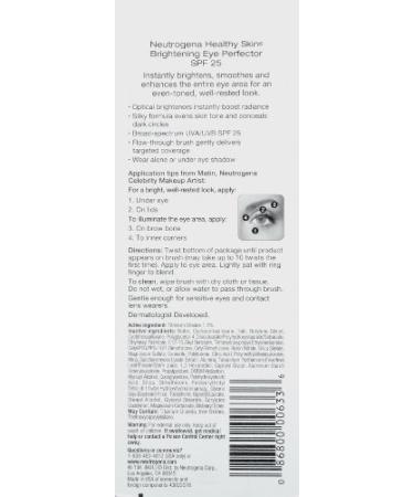 Neutrogena Brightening Eye Perfector SPF 25 Buff-09 | Healthy Skin - Buy Online on GoSupps.com