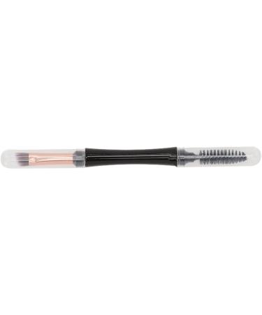 Double Ended Eyebrow Brush with with Covers Angled Brush Spiral Brow Brush Portable Flat Head Makeup Brush Eye Shadow Brush Smudge Brush Cosmetic Brush - Buy Online on GoSupps.com