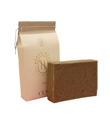 Nesos extra virgin olive oil soap - clay