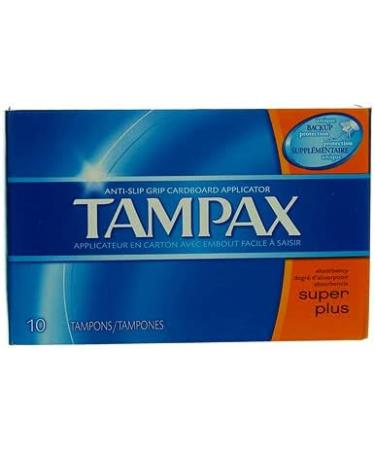 Tampax Cardboard Applicator Tampons Super Plus Absorbency 40 Count - Pack of 4 - Buy Online on GoSupps.com