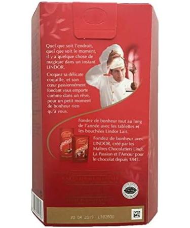 Lindt Lindor Milk Cornet 337g - 27 Lindor Milk Chocolate Balls - Buy Online on GoSupps.com
