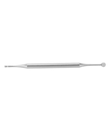 12 cm facial reflex zone massage device stainless steel double-headed ear and body acupuncture massage stick full body self-massage relief of pain therapy tools