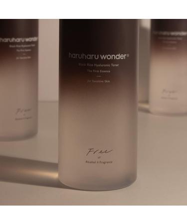 Haruharu Wonder Black Rice Hyaluronic Toner 10.1 fl oz - Sensitive Skin | Vegan, Alcohol & Fragrance Free | EWG Green Certified - Buy Online on GoSupps.com