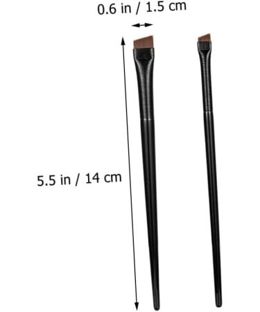 POPETPOP 3 Sets Eyeliner Brush Makeup Brush Women s Suits Ladies Suits Cosmetology Kit Eyebrow Powder Kit Beauty Cosmetic Tool Eyebrow Miss Eyebrow Pencil Wood - Buy Online on GoSupps.com