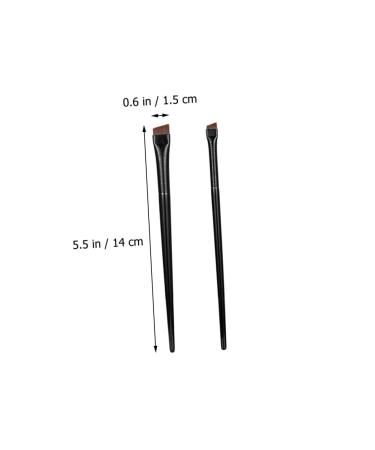 3 Sets Eyeliner Brushes - Ultra Fine & Angled Precision Eyeliner Tools for Perfect Eye Makeup | Beauty Cosmetic Brushes for Brows - Buy Online on GoSupps.com
