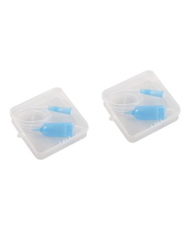 Healifty 2 Pcs Boxed Nasal Suction for Adults Infant Nasal Aspirator Nose Flusher for Adults Infant Remover Baby Nasal Cleaner Baby Safe Nasal Booger Nose Cleaning Tool 39X3.5X3.5CMx2pcs