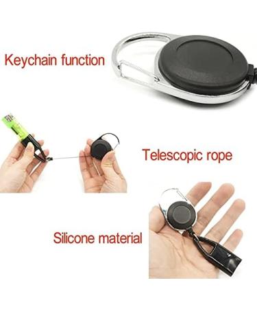 Vogely 10Pcs Silicone Lighter Holder Sleeve Clip Lighter Protective Cover Smoking Accessories with Retractable - Buy Online on GoSupps.com