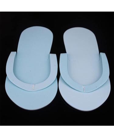 Holibanna EVA Foam Disposable Pedicure Slippers: 12 Pairs Comfortable Disposable Anti- Slip Portable Lightweight Foam Shower SPA Slippers for Beach Hotel Nail Salon - Buy Online on GoSupps.com