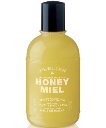 Perlier Honey Honey Bath Cream Honey & Matcha Tea - 500 ml