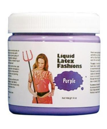 Ammonia Free Liquid Latex Body Paint 8oz Purple