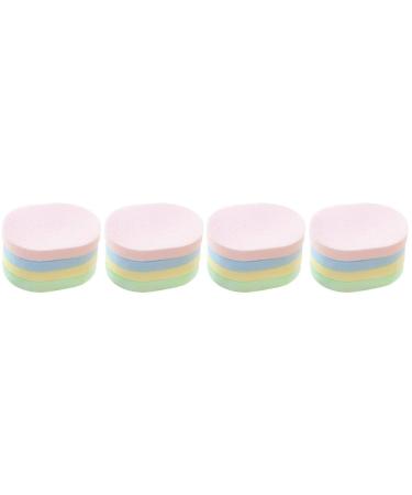 Beaupretty 16 Pcs Powder Puff Exfoliating Loofah Sponge Pads Cosmetic Powder Pad Bath Sponges for Shower Face Konjac Sponge Face Cleansing Puffs Face Exfoliation Sponge Miss Frosted Face Pad 1 Count (Pack of 1) Colorfulx2pcs
