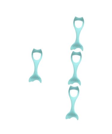 Didiseaon 4pcs Tool Tips Applicator Detachable Stamp Lash Mutitool Gear Blue Mascara Wing Reusable with 15X5.7CMx4pcs Bluex4pcs