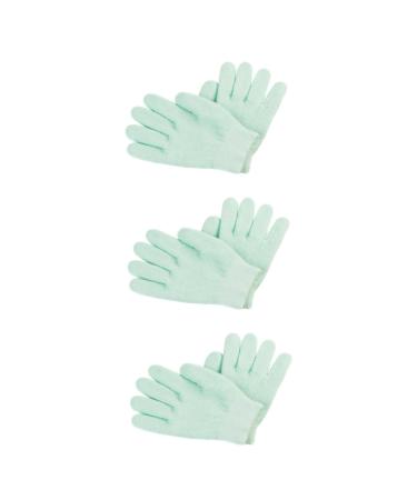 FOMIYES 3 Pairs Gel Gloves Hand Skin Gloves Dry Hand Gloves Hand Moisturizing Gloves Hand Softening Gloves Silicone Nail Tools Hand Care Tool Spa Internal Moisturizing Gel Miss