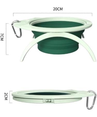 Buy Bepetmia Foldable Reisenapf Dog & Cat Bowl | Portable Silicone Travel Bowl 600ml with Stand - Extra Thick Beige - Buy Online on GoSupps.com